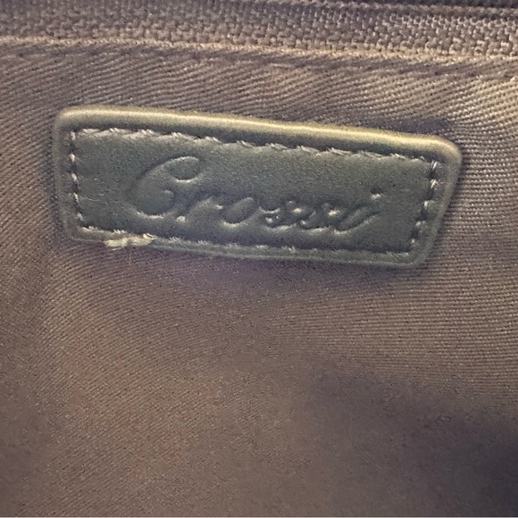 Crossi Purse- Green Chevron Design with Gold Accents - NWOT Shoulder Crossbody. - Picture 14 of 15